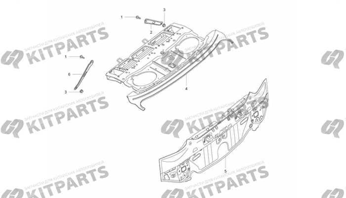 Панели задние Lifan