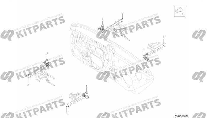 Мотор стеклоподъёмников Lifan