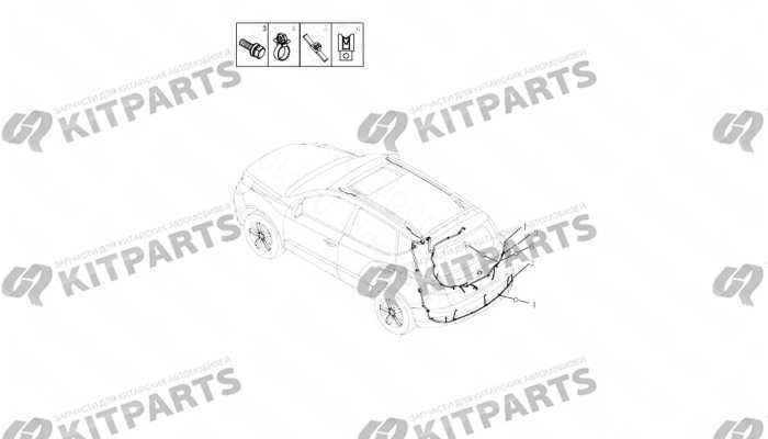 REAR WIRE HARNESS Geely