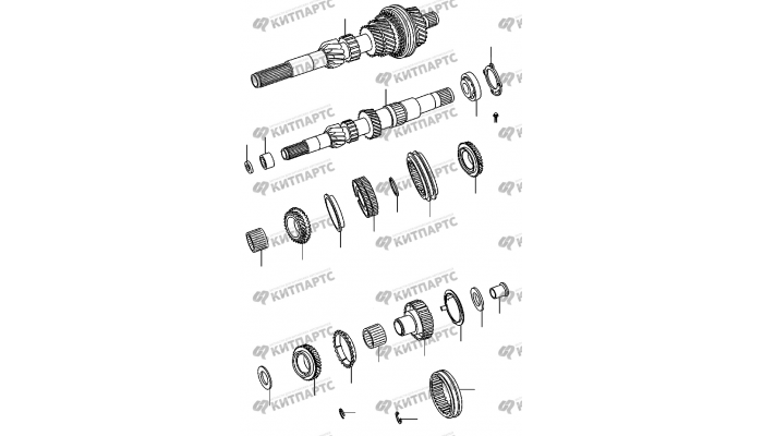 Первичный вал Chery