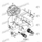 (MT) shifting fork and fork shaft