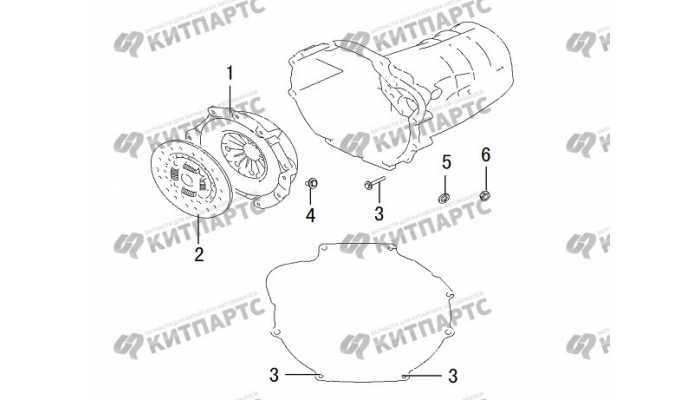 Сцепление Great Wall DW Hower H3